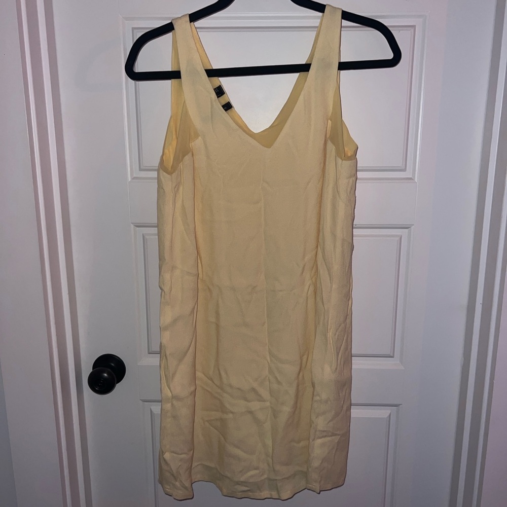 Butter Yellow Mini Dress